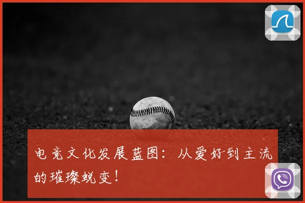 电竞文化发展蓝图：从爱好到主流的璀璨蜕变！